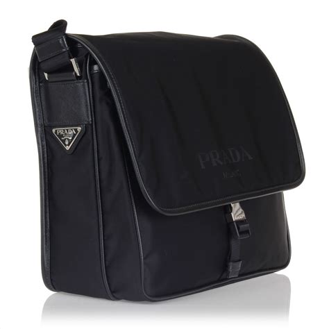 prada men messenger|vintage Prada Messenger bag.